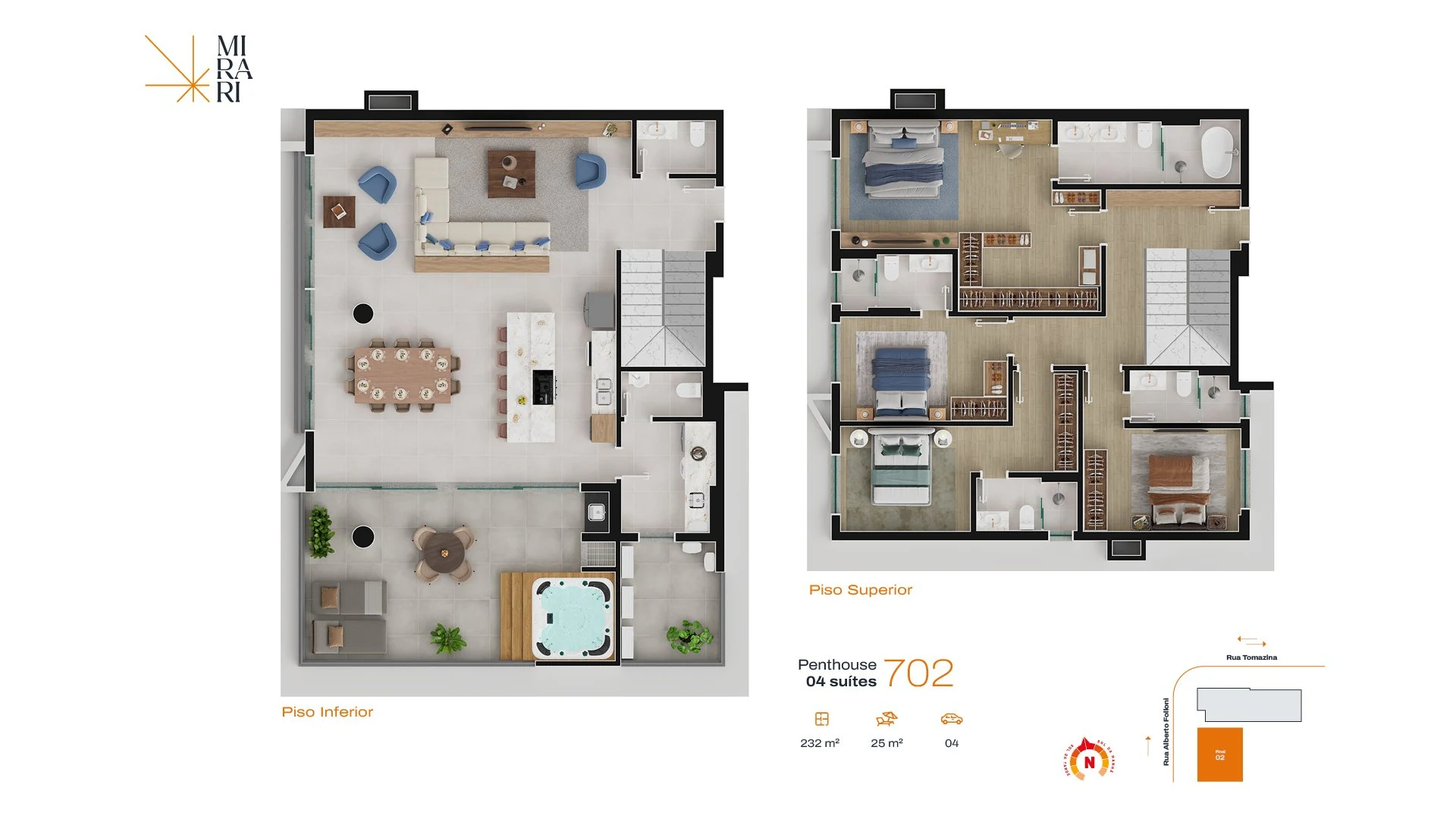 Planta do empreendimento