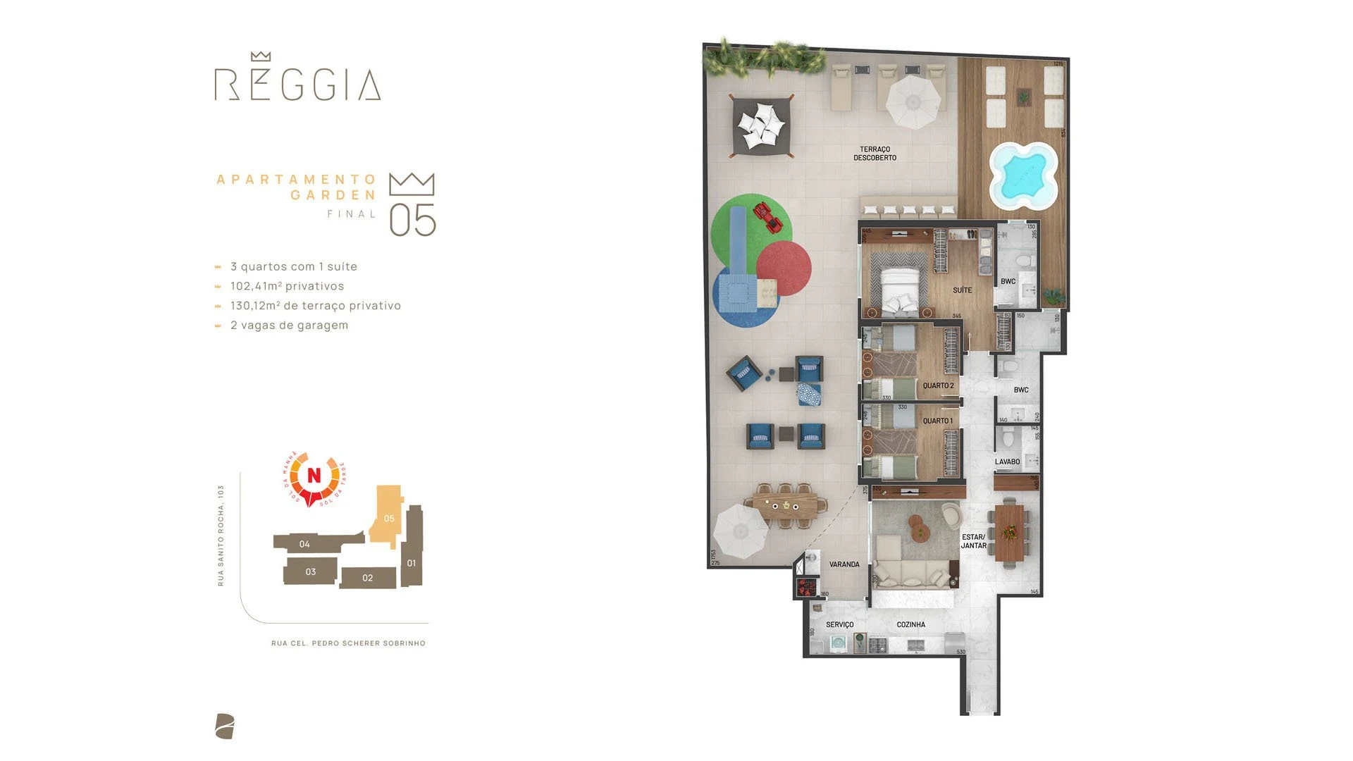Planta do empreendimento
