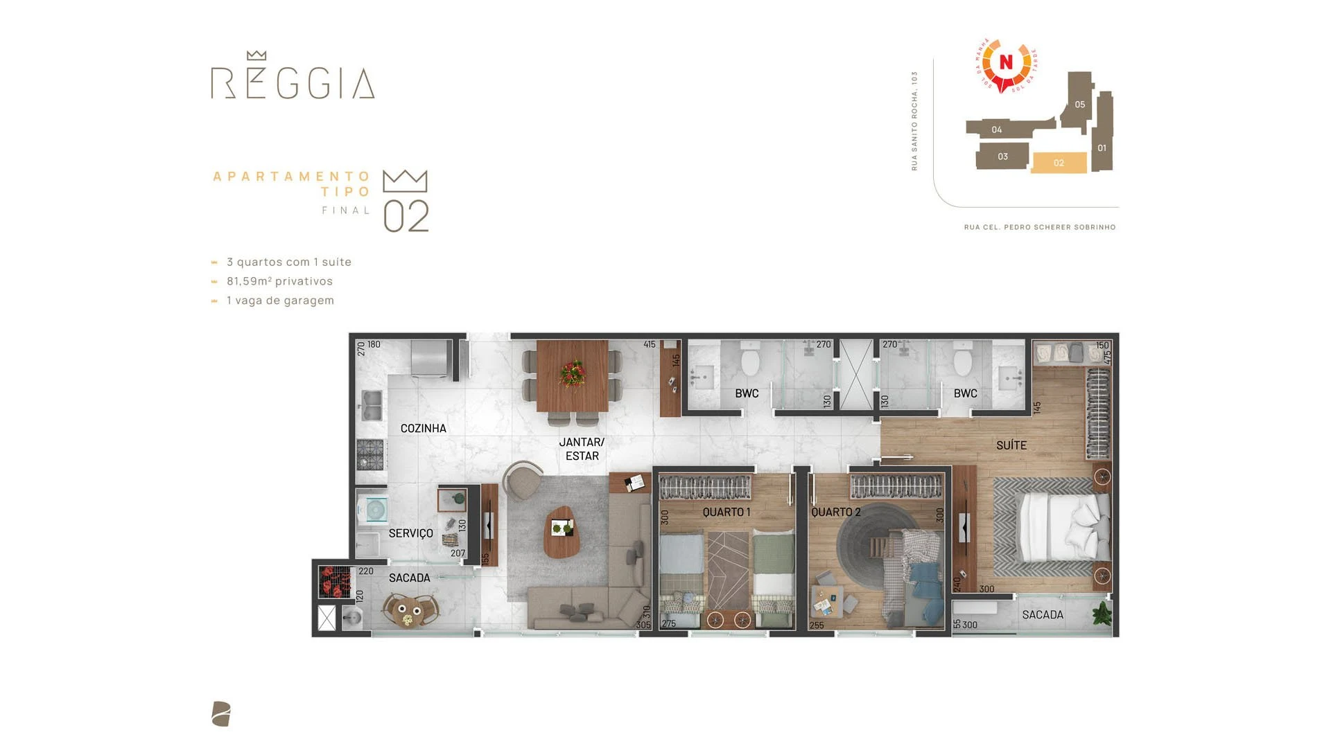 Planta do empreendimento
