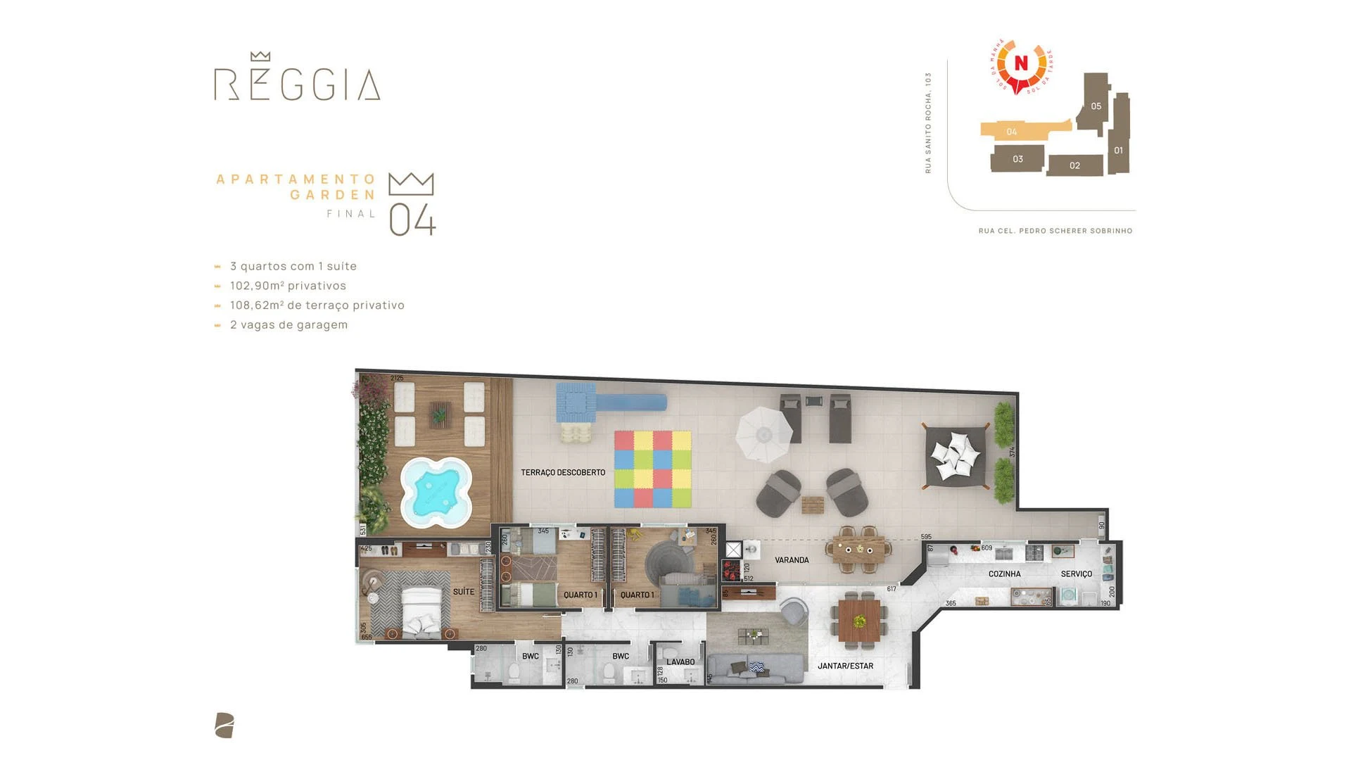 Planta do empreendimento