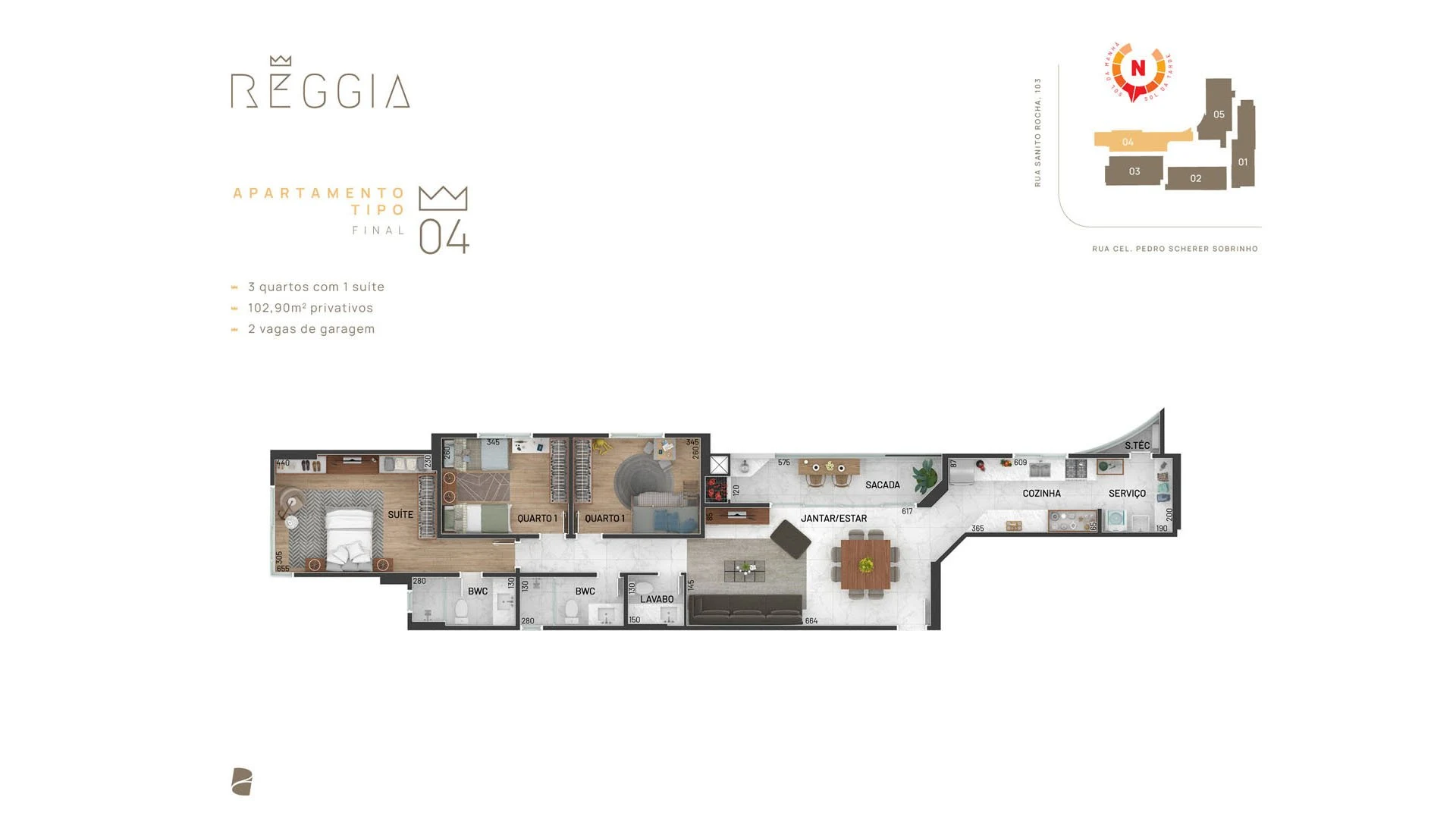 Planta do empreendimento