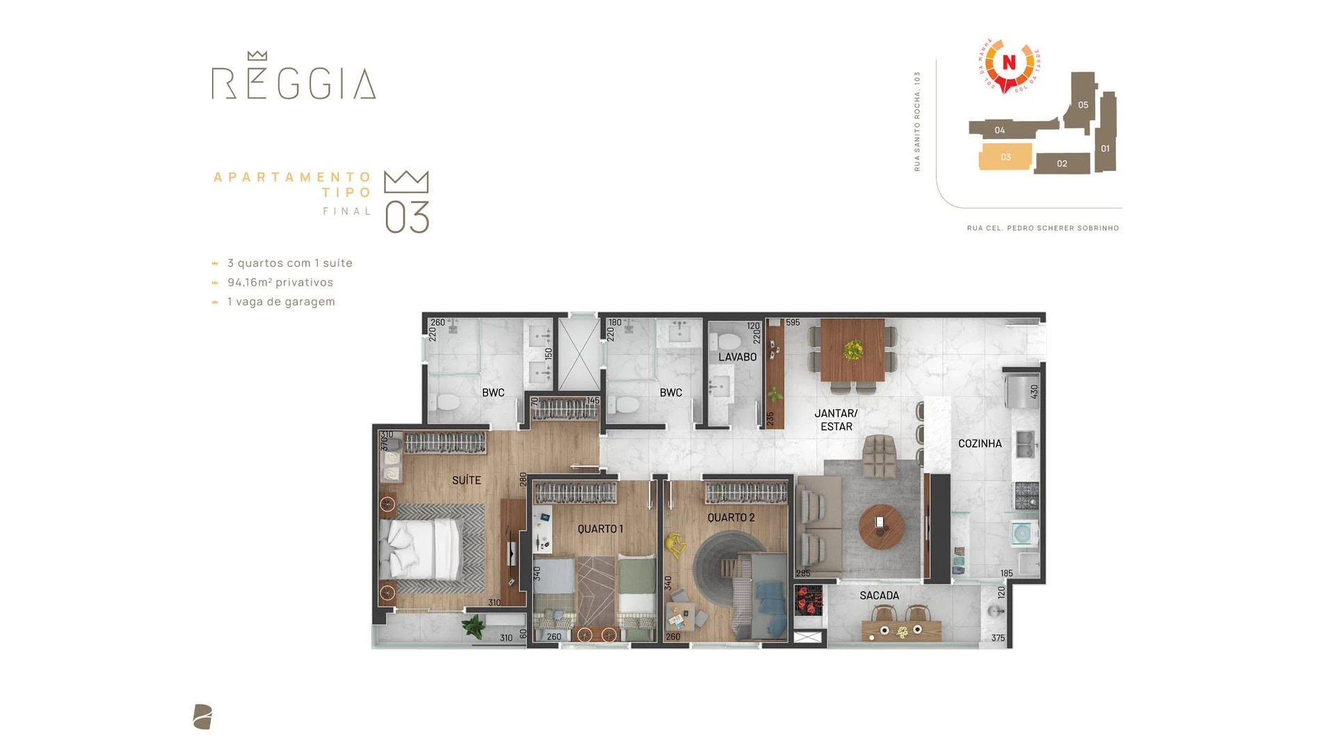 Planta do empreendimento