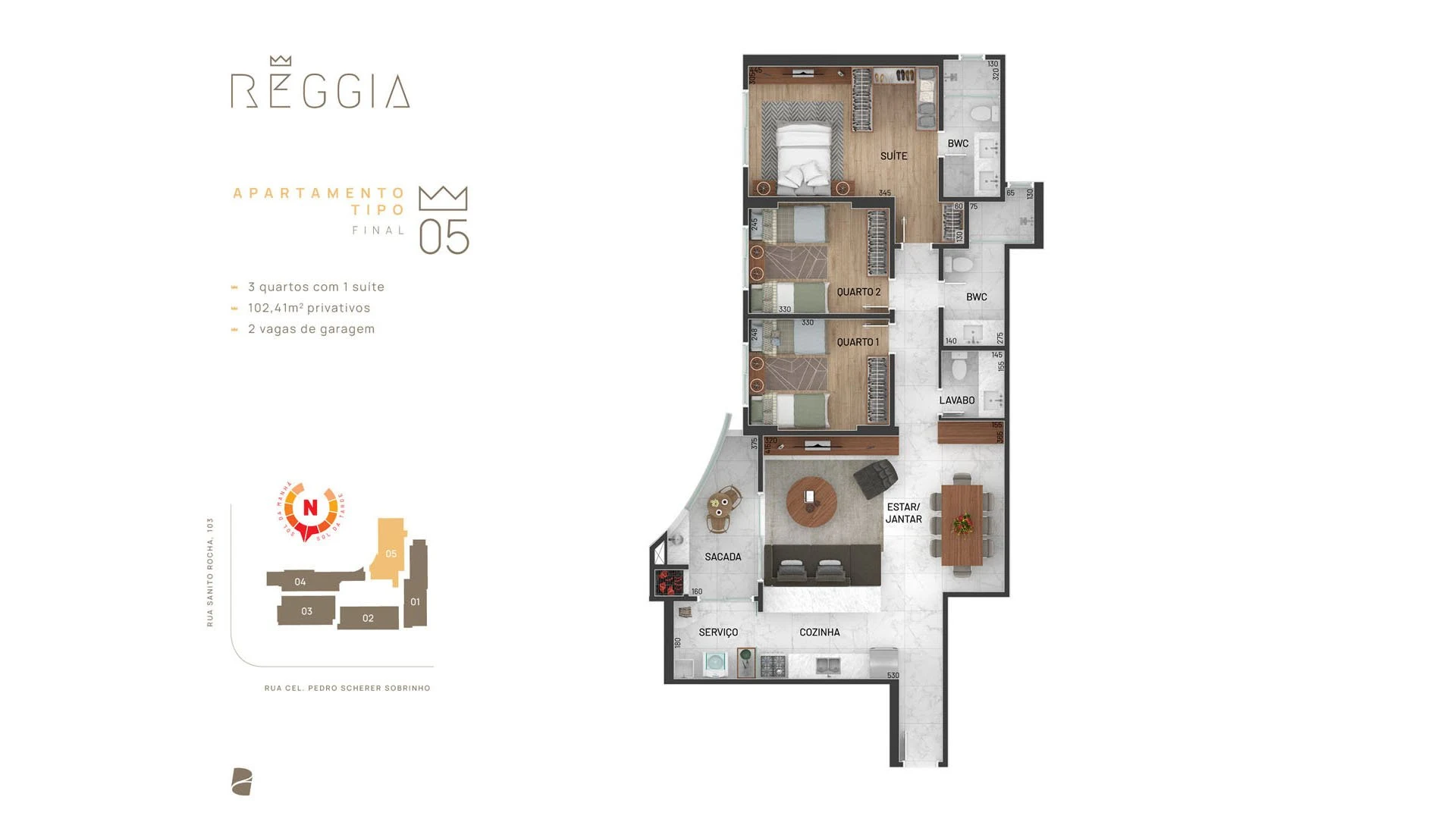 Planta do empreendimento