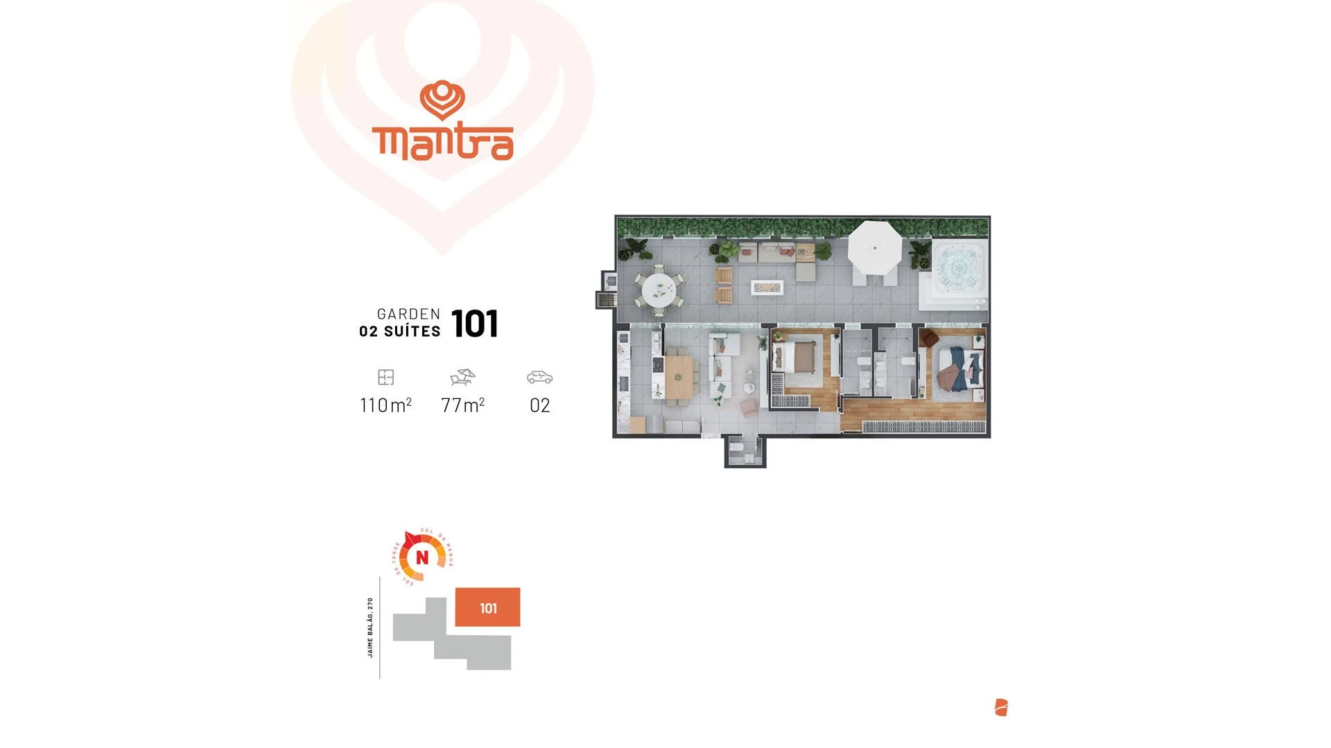 Planta do empreendimento