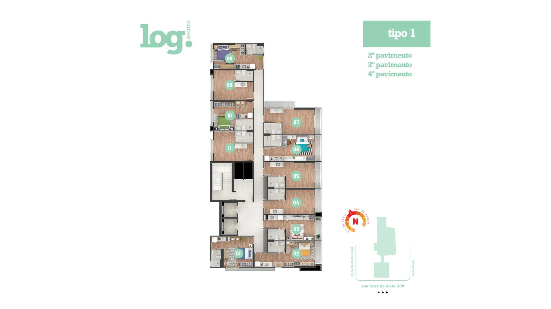 Planta do empreendimento