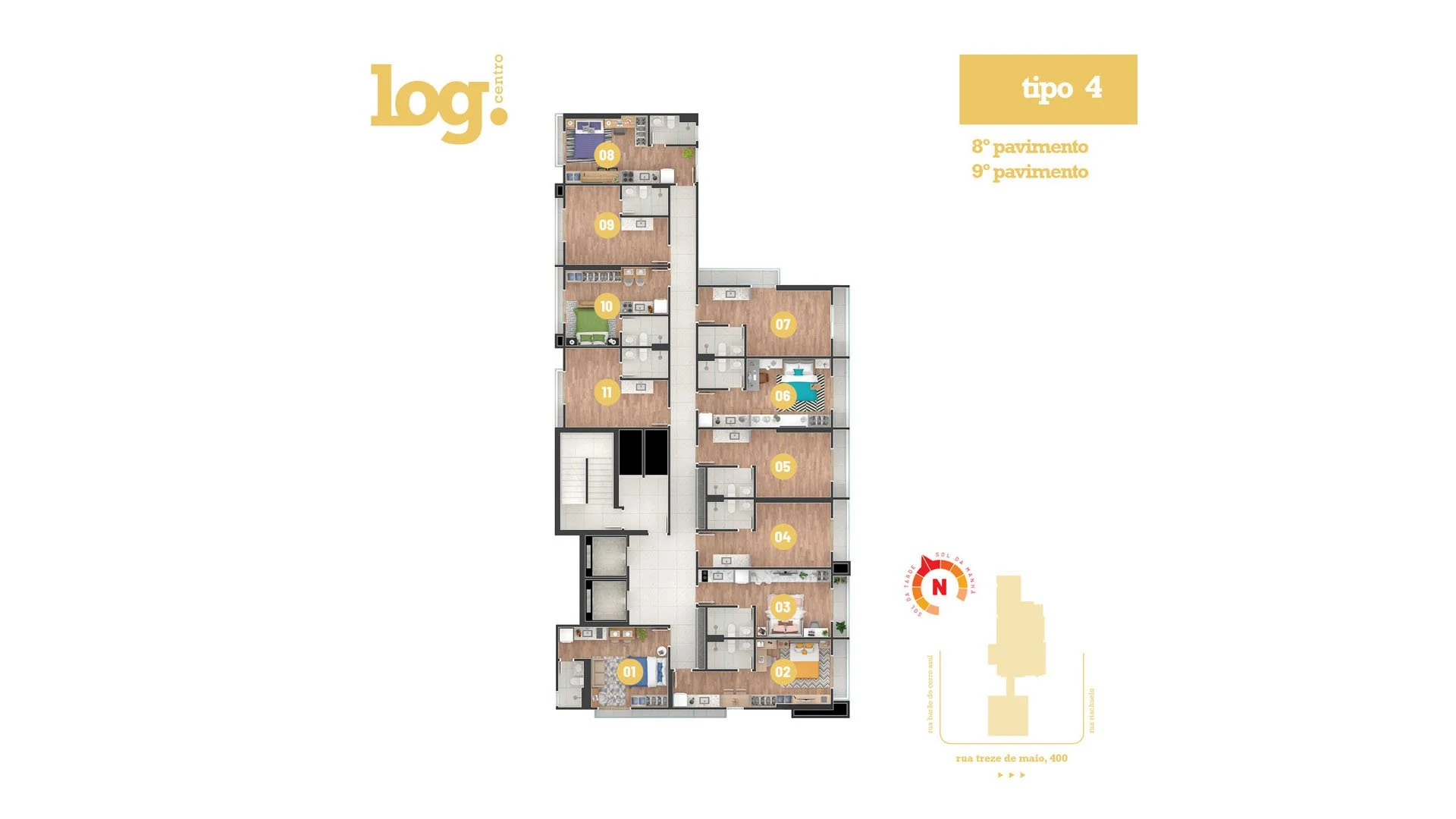 Planta do empreendimento