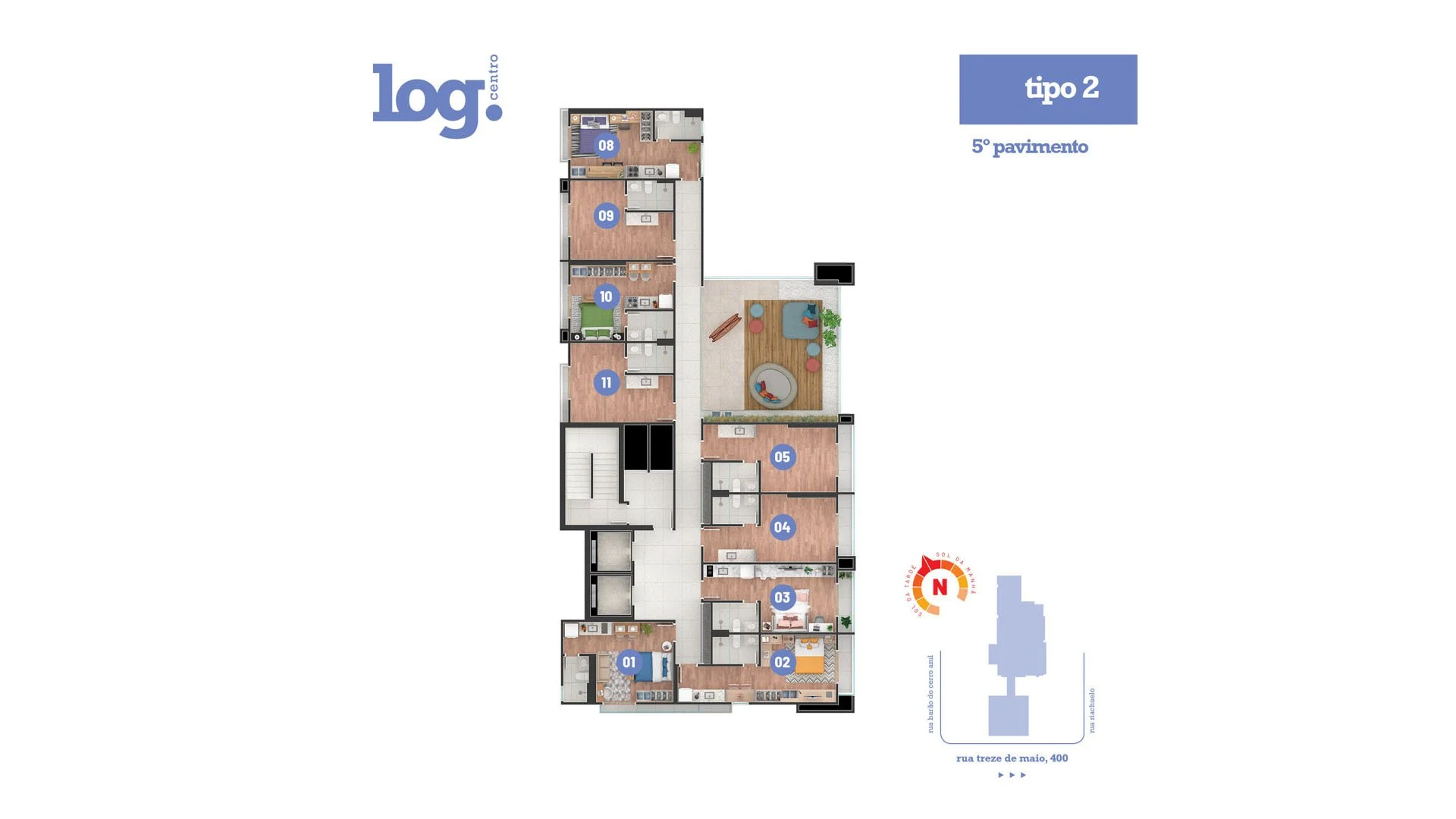 Planta do empreendimento