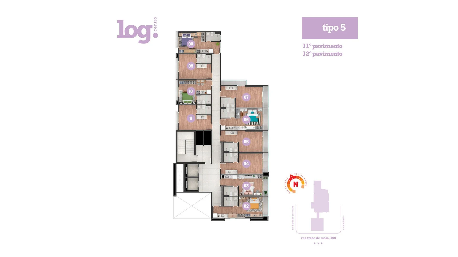 Planta do empreendimento