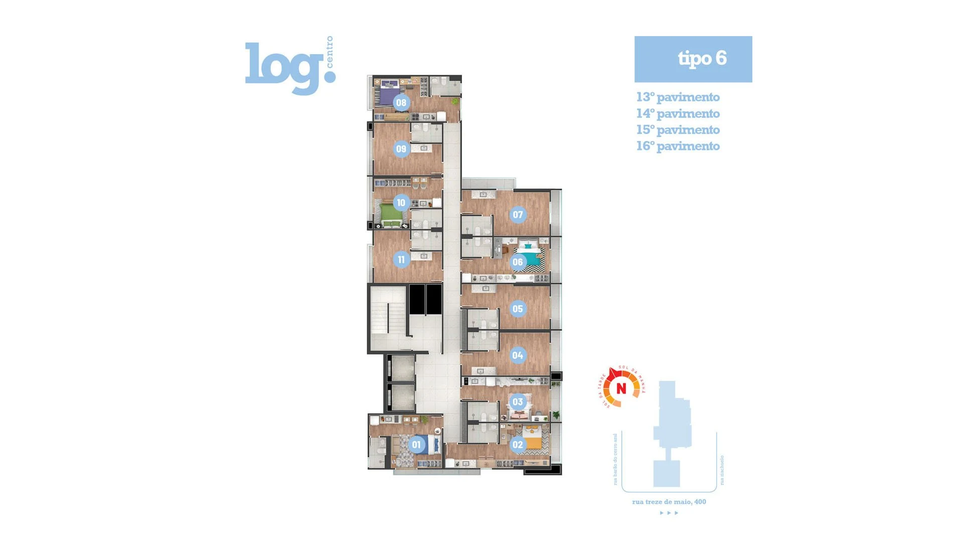Planta do empreendimento