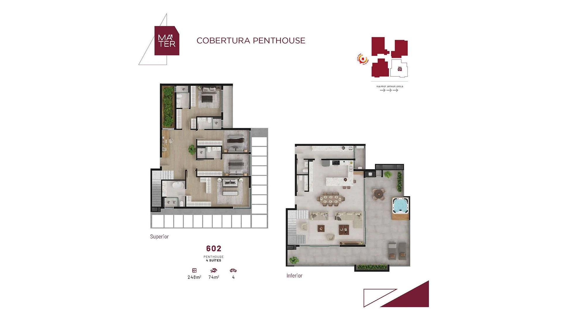 Planta do empreendimento