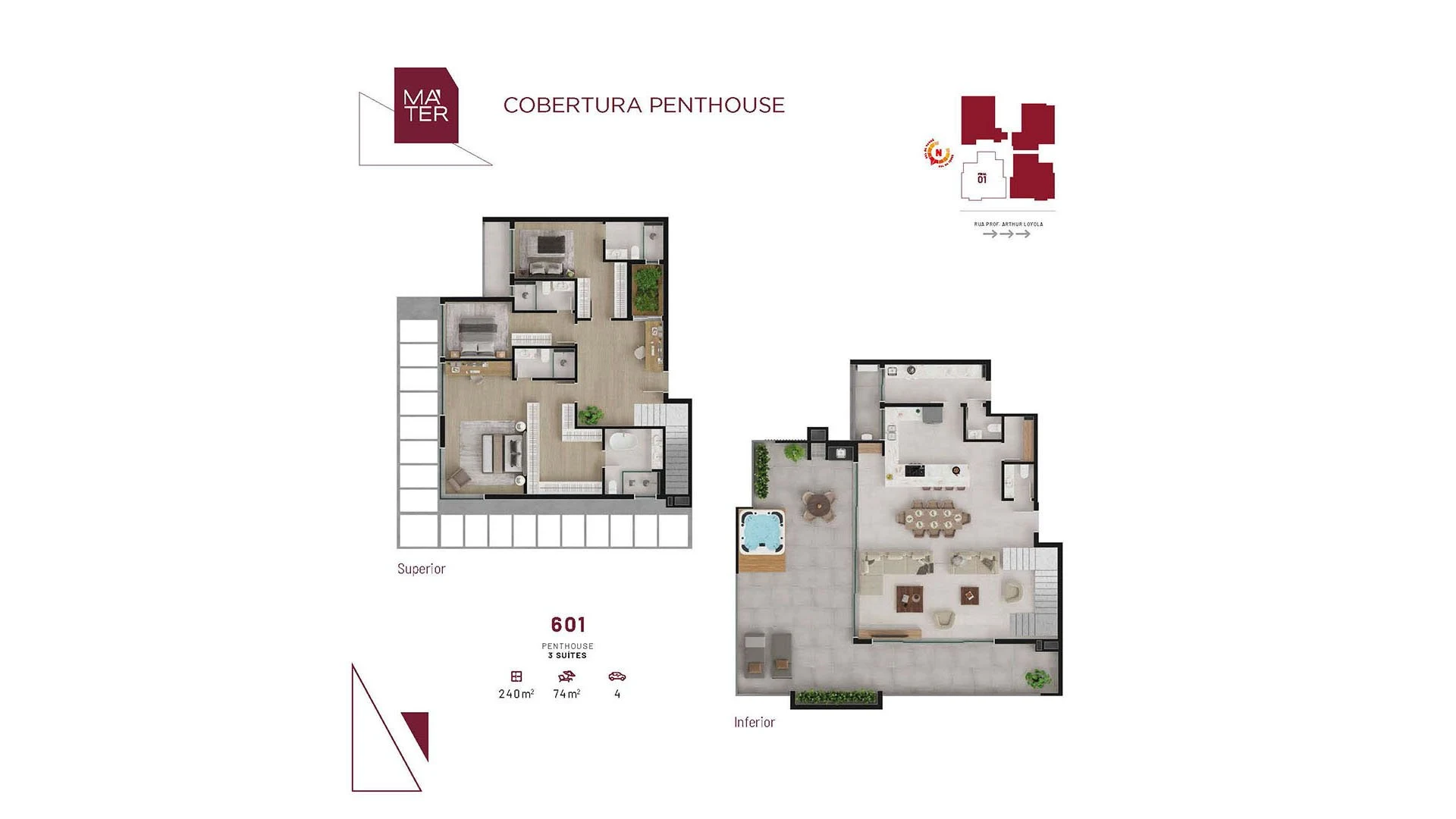 Planta do empreendimento