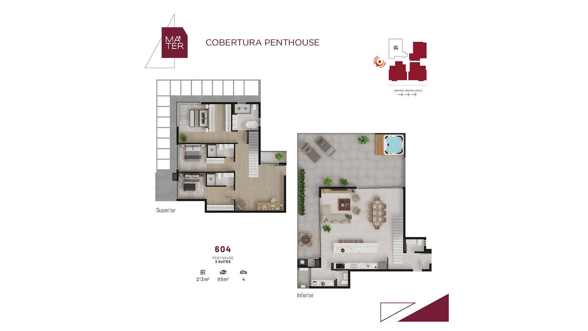 Planta do empreendimento