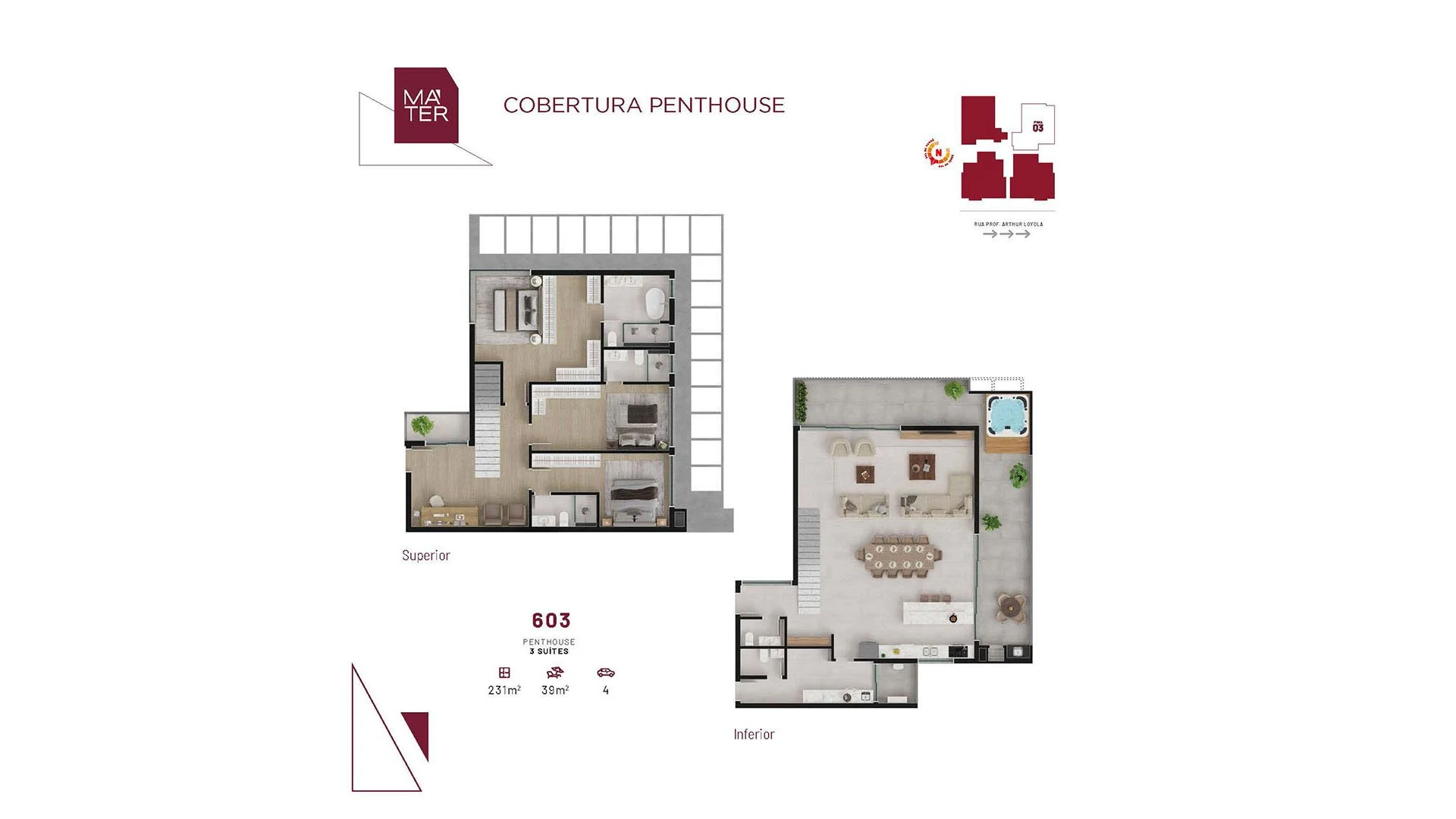 Planta do empreendimento