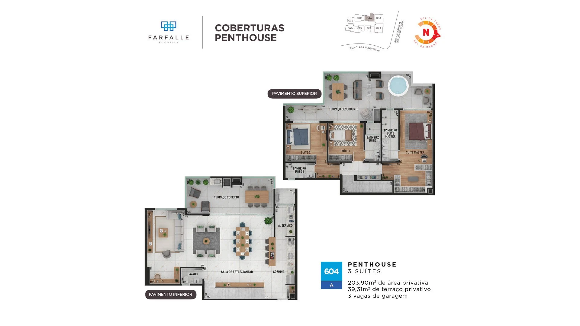 Planta do empreendimento