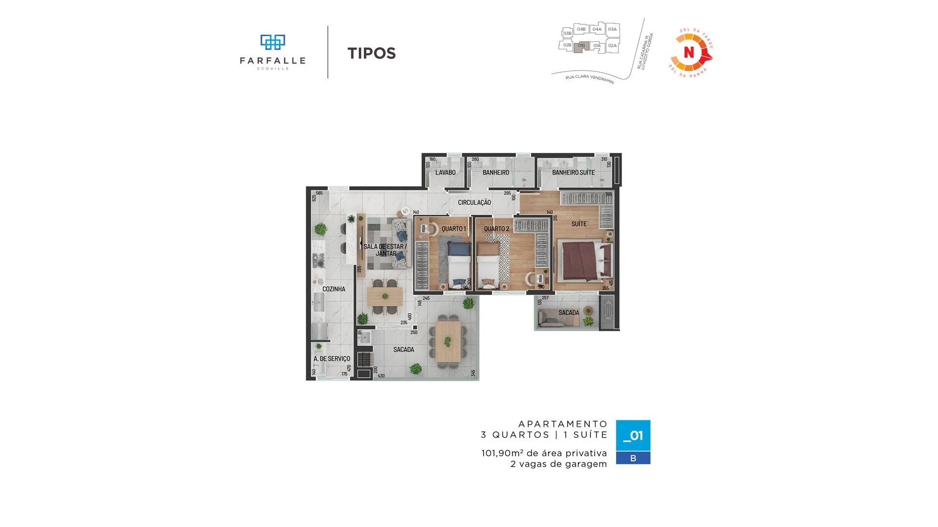 Planta do empreendimento