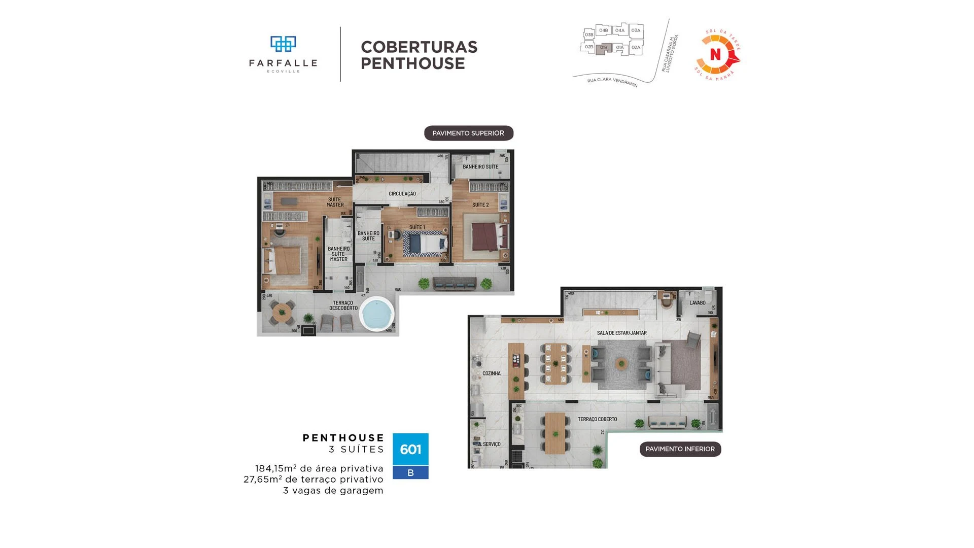 Planta do empreendimento