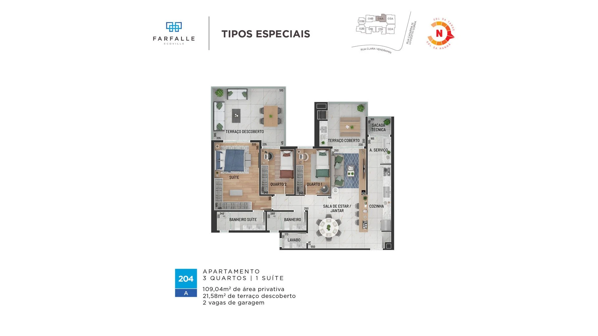 Planta do empreendimento