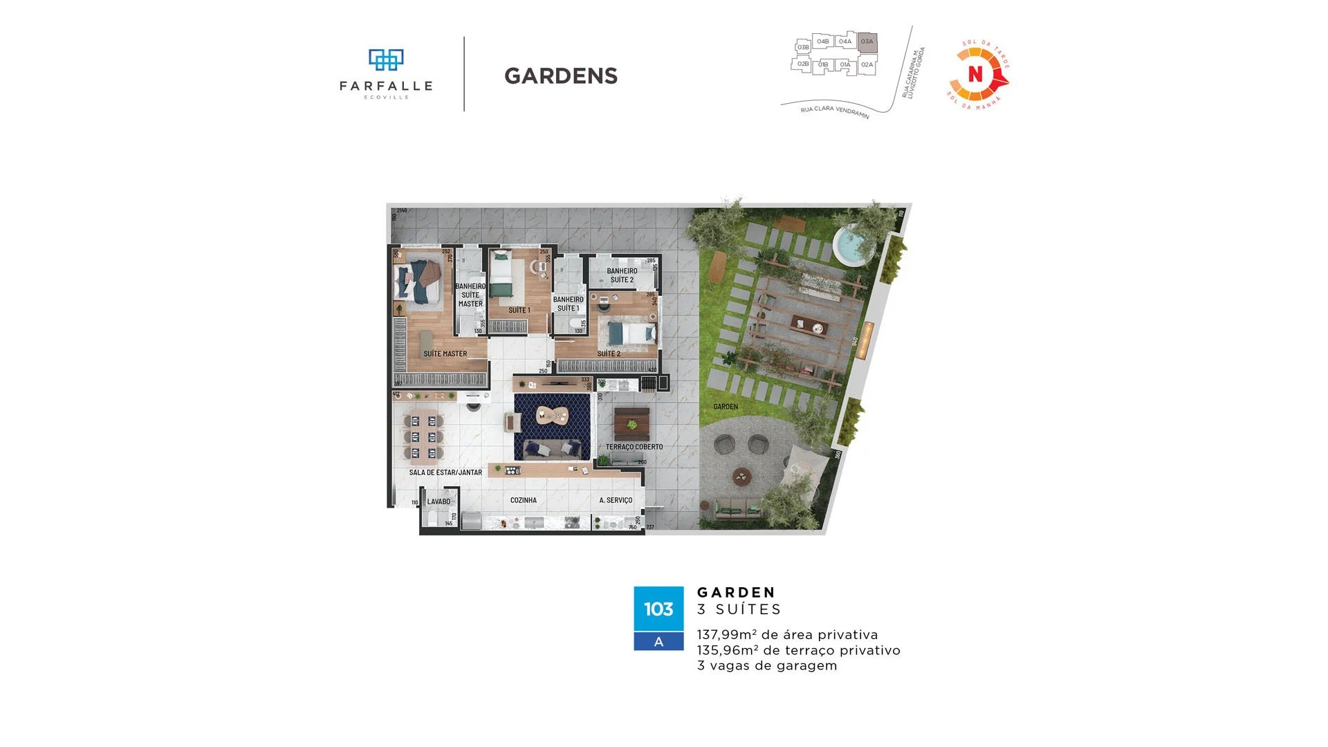 Planta do empreendimento