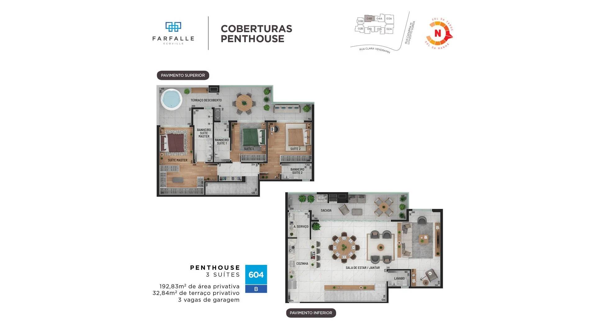 Planta do empreendimento