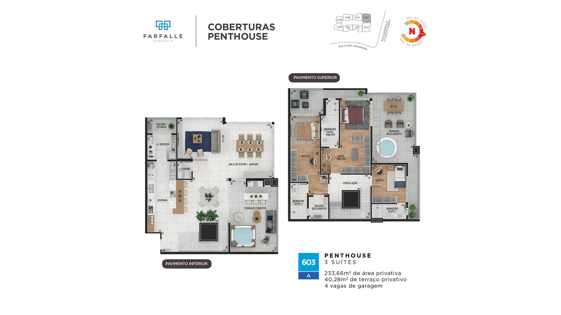 Planta do empreendimento