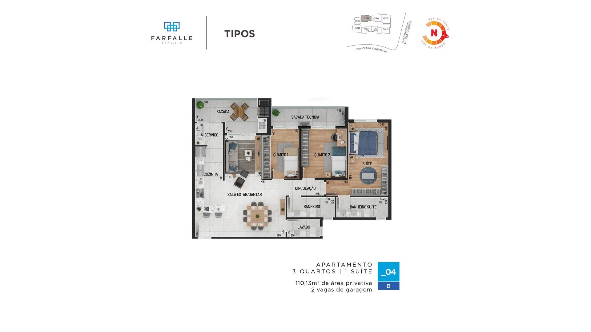 Planta do empreendimento