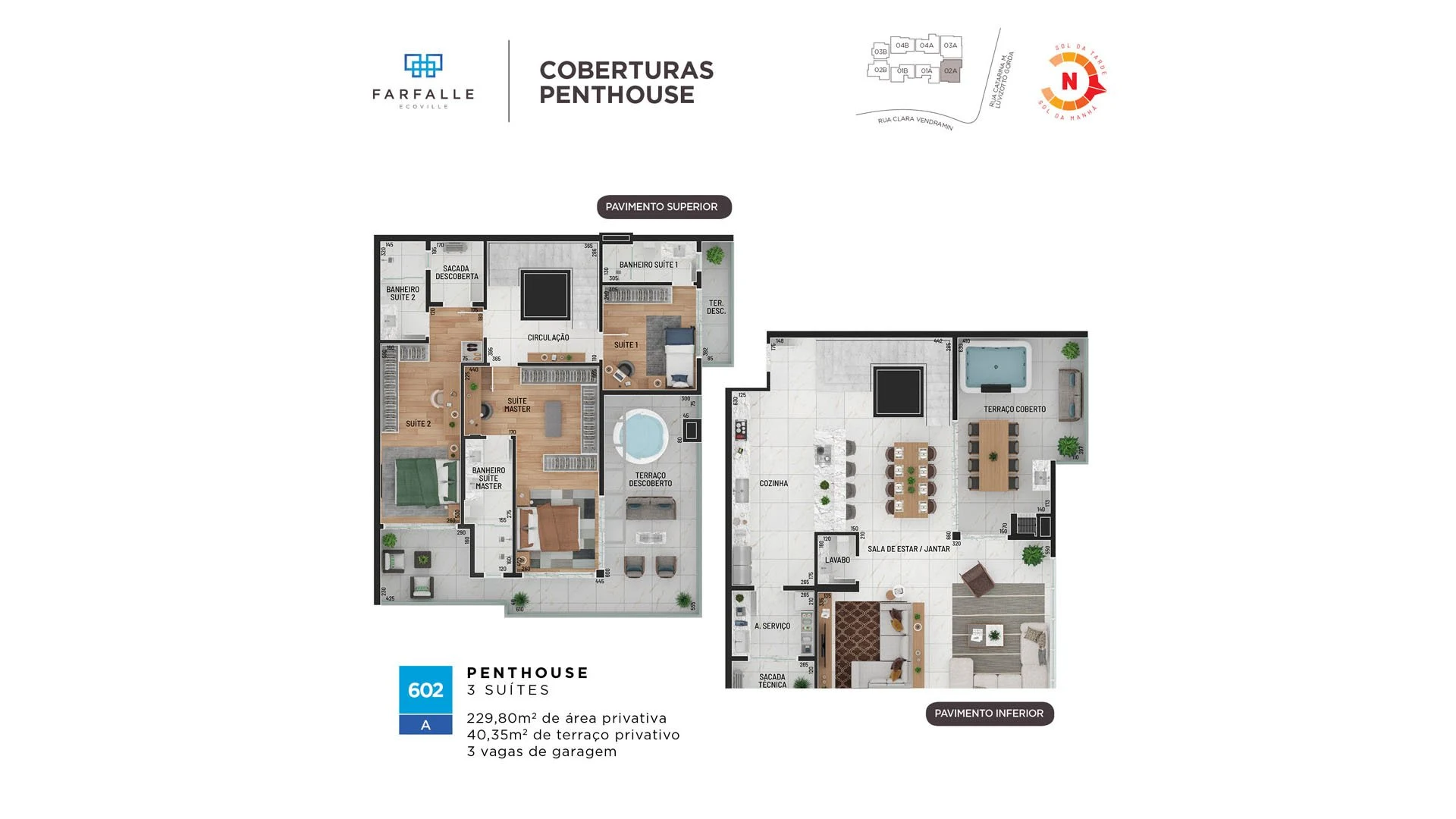 Planta do empreendimento