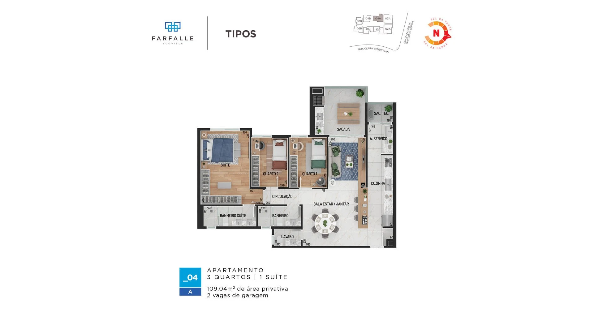 Planta do empreendimento
