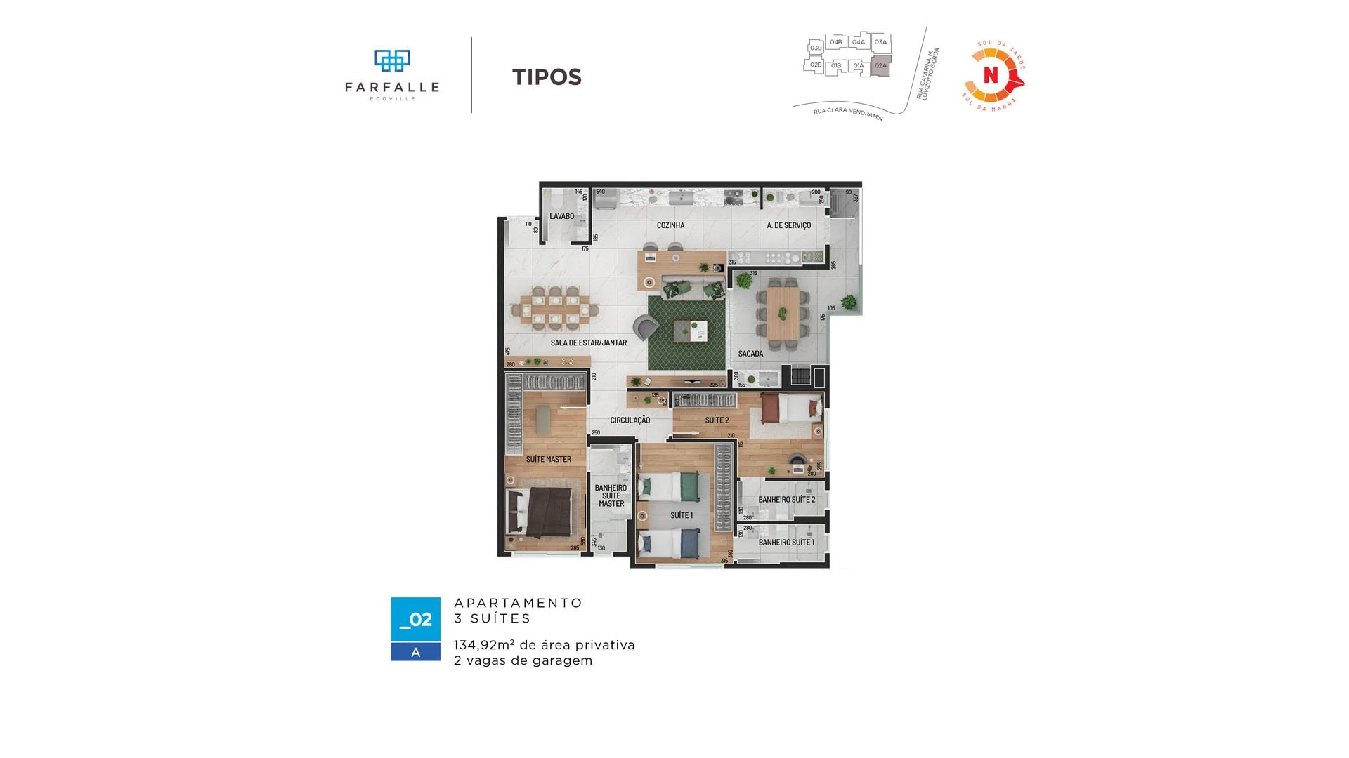 Planta do empreendimento