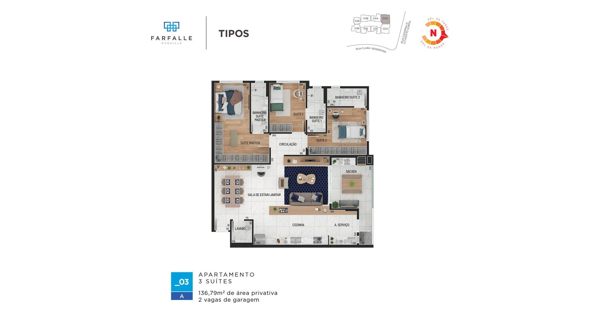 Planta do empreendimento