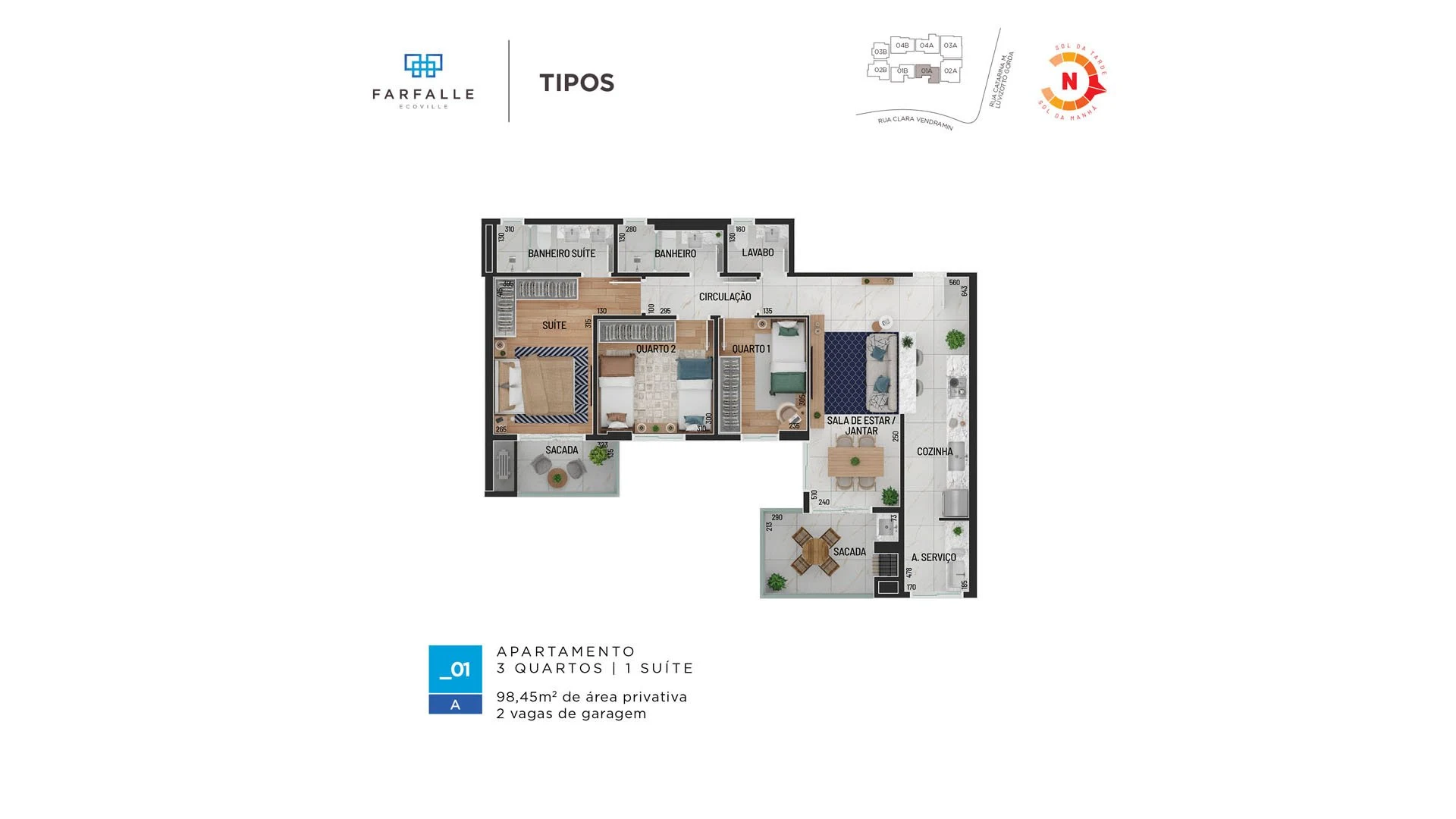 Planta do empreendimento