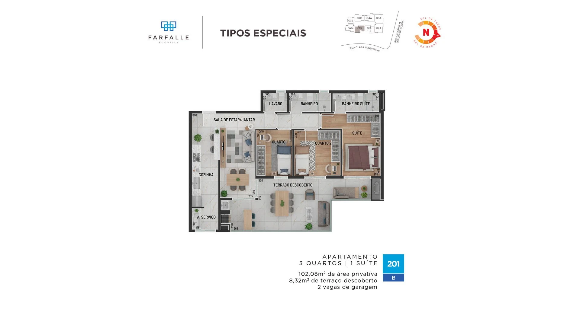 Planta do empreendimento