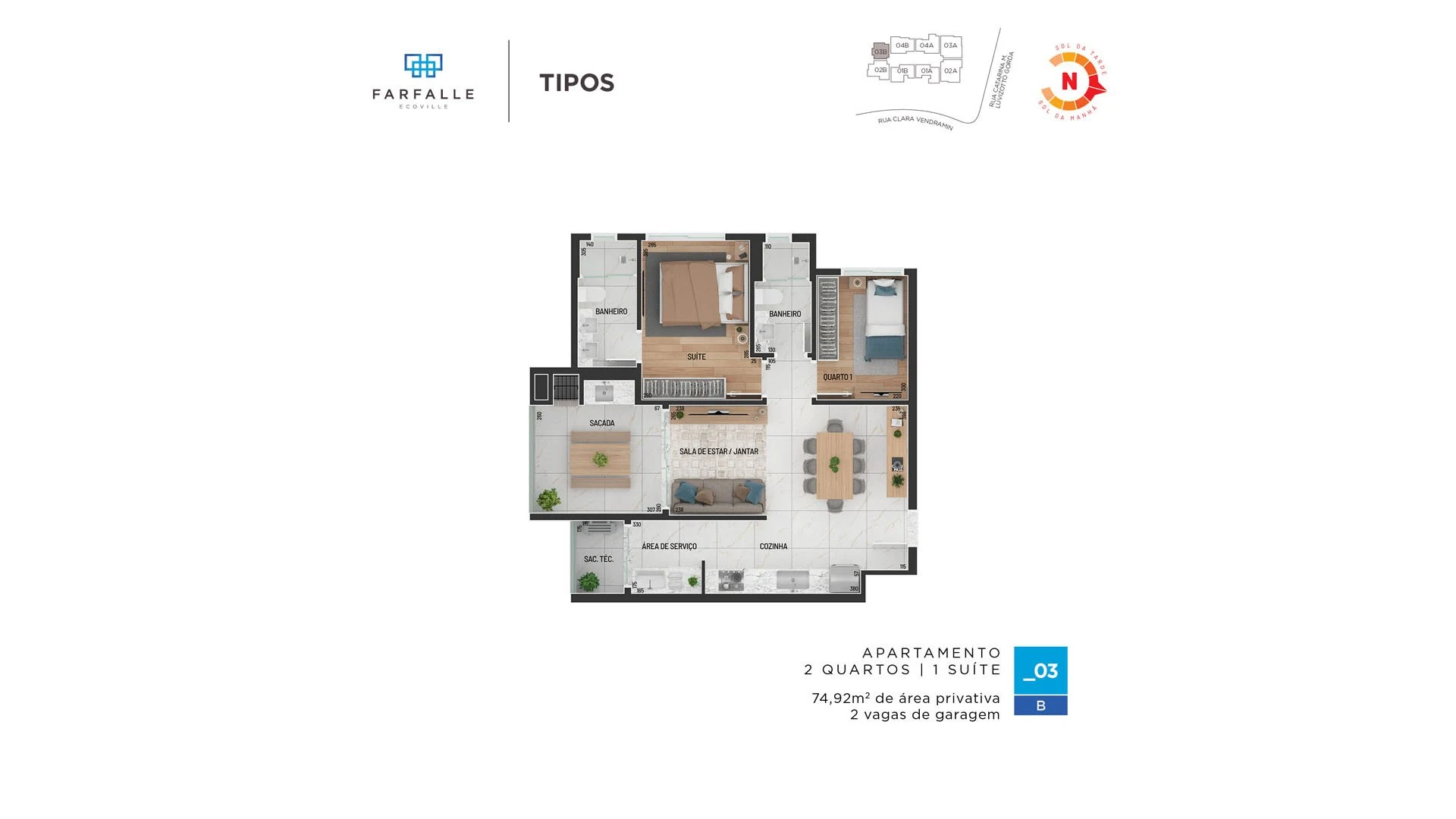 Planta do empreendimento
