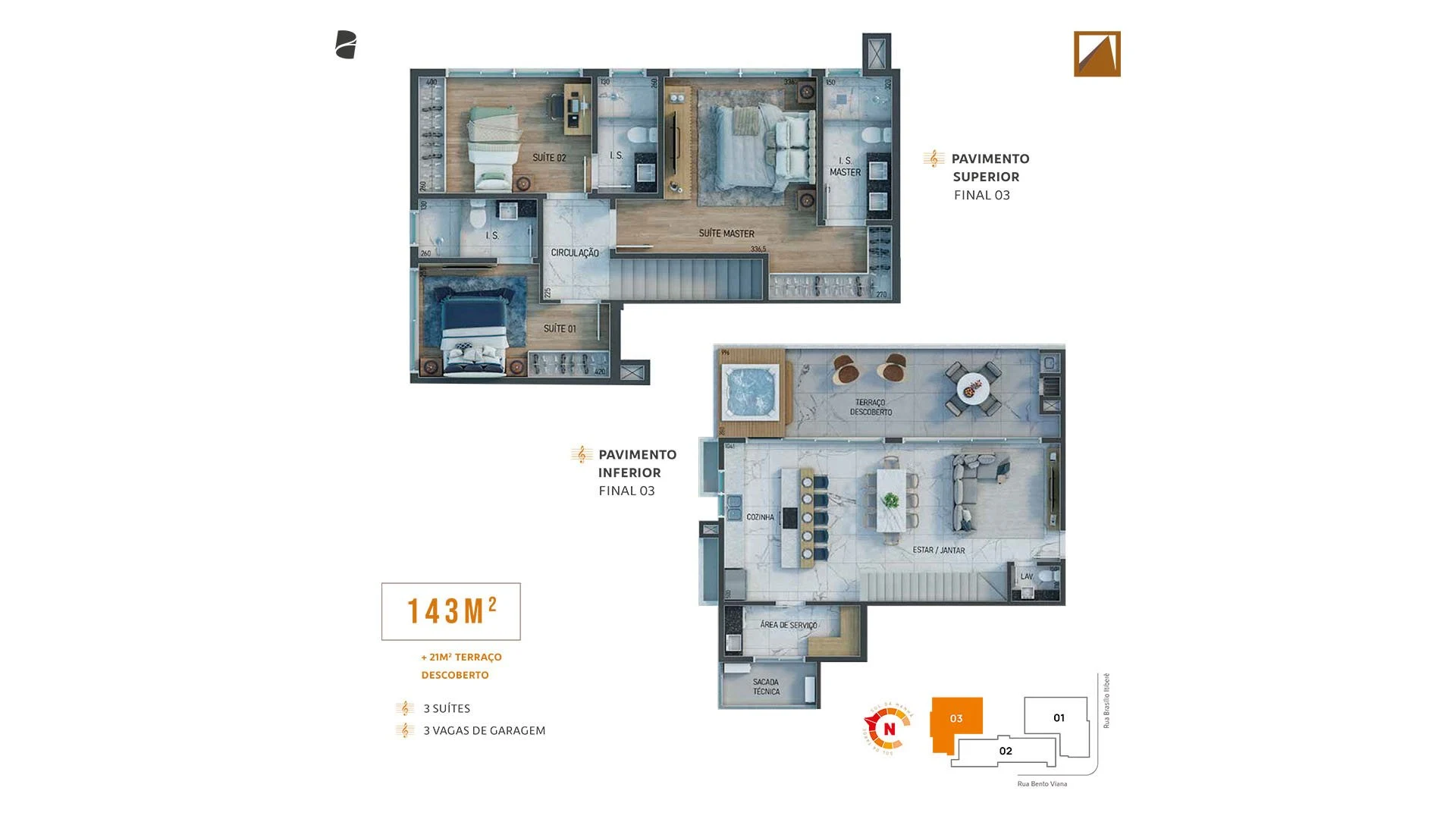 Planta do empreendimento