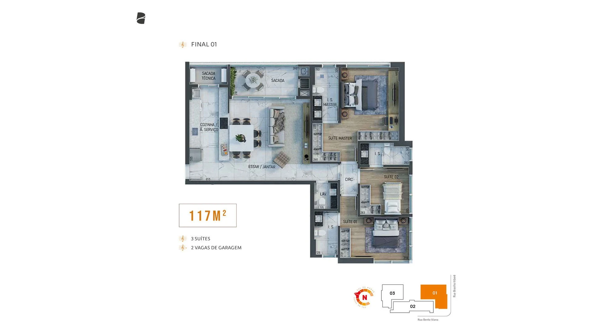 Planta do empreendimento