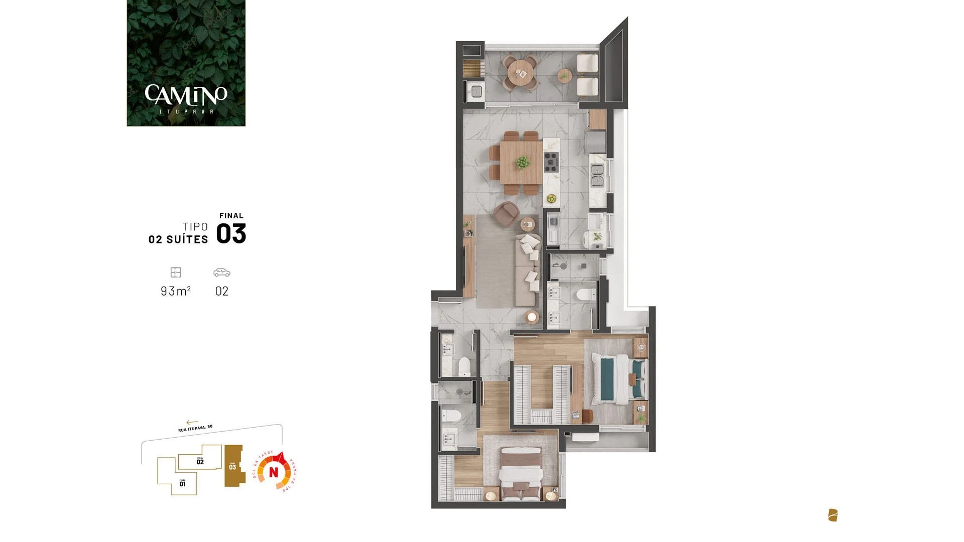 Planta do empreendimento