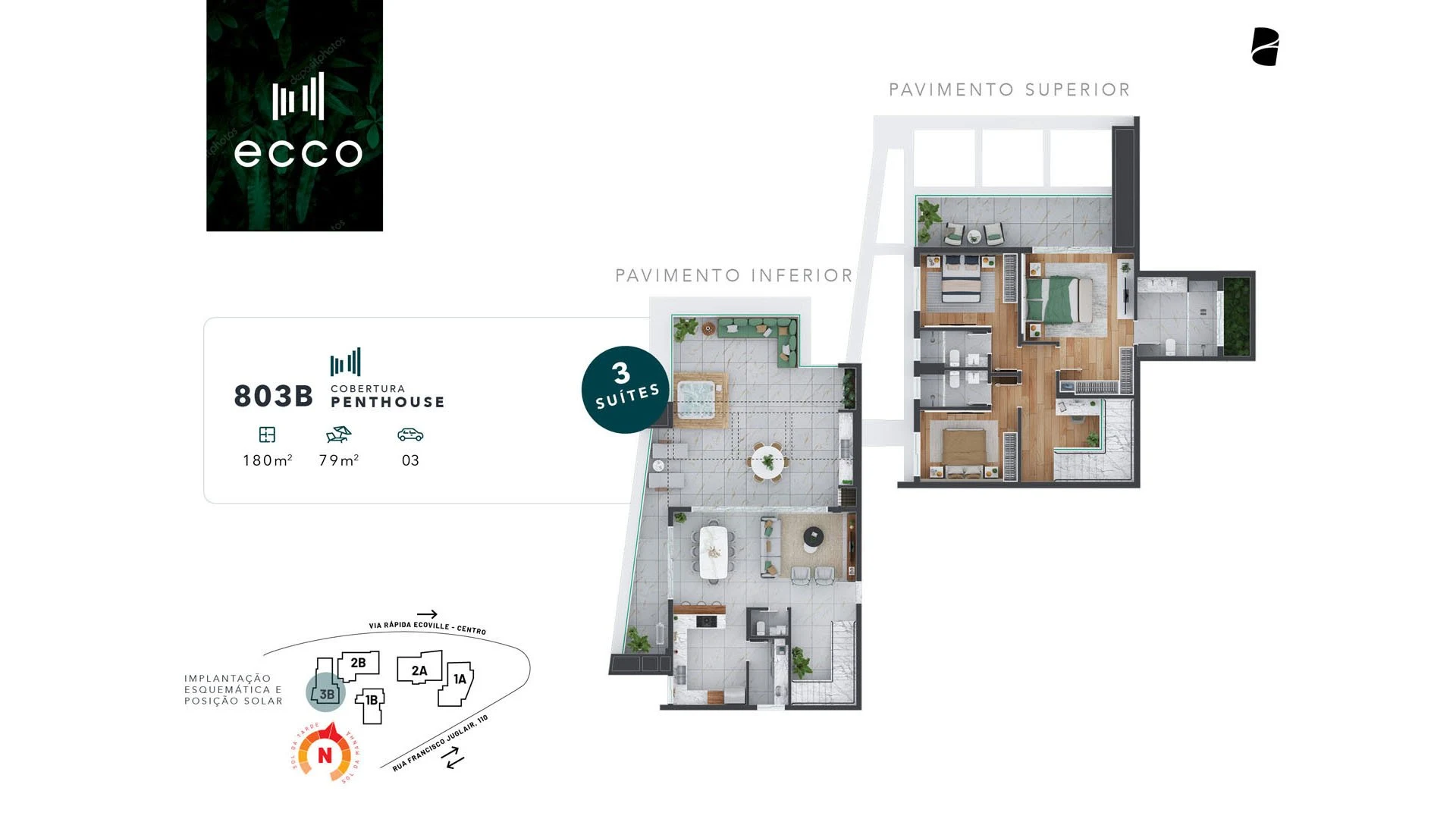 Planta do empreendimento