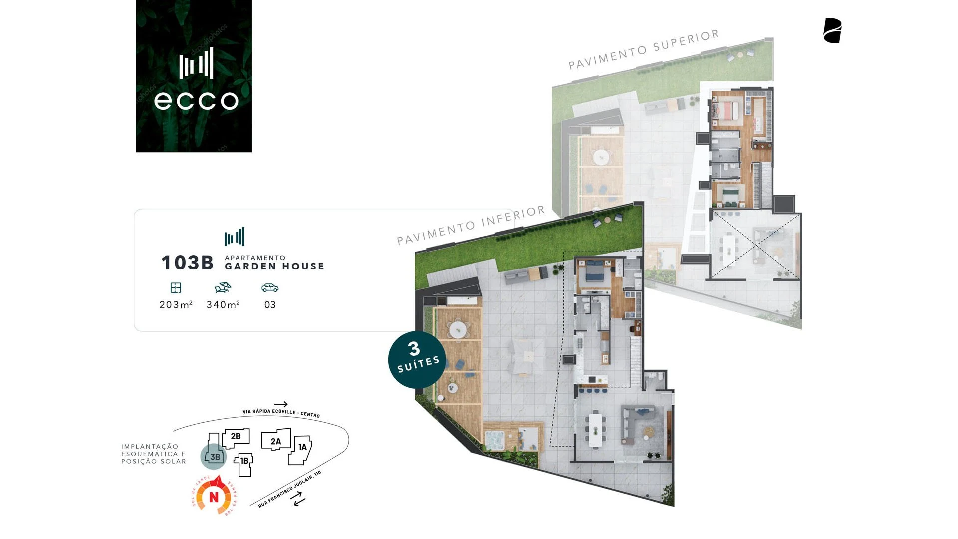 Planta do empreendimento
