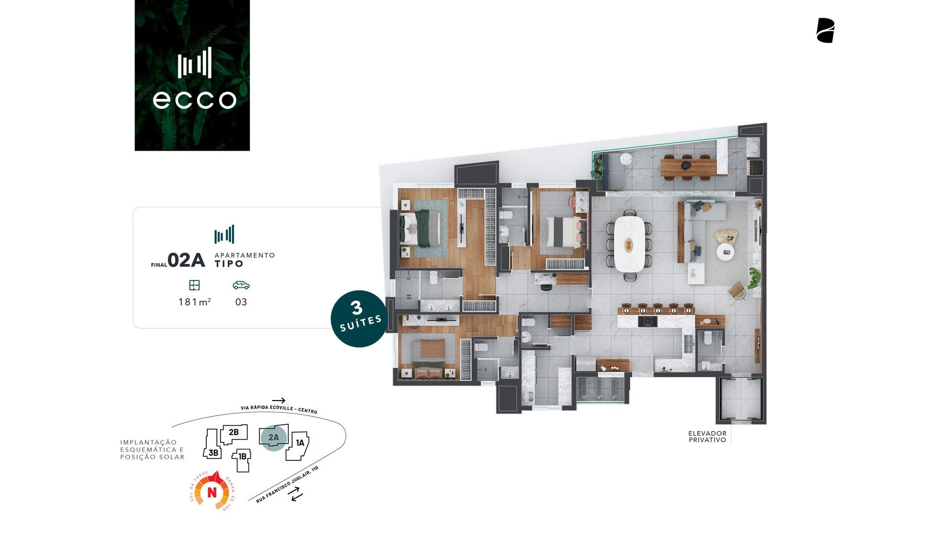 Planta do empreendimento
