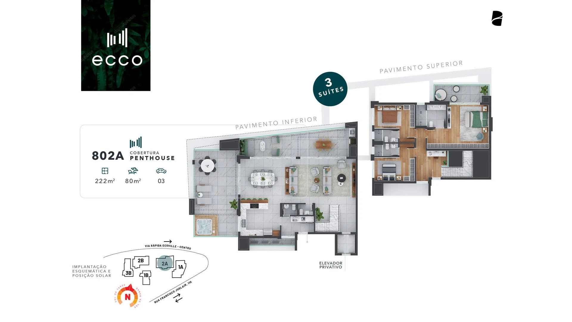 Planta do empreendimento
