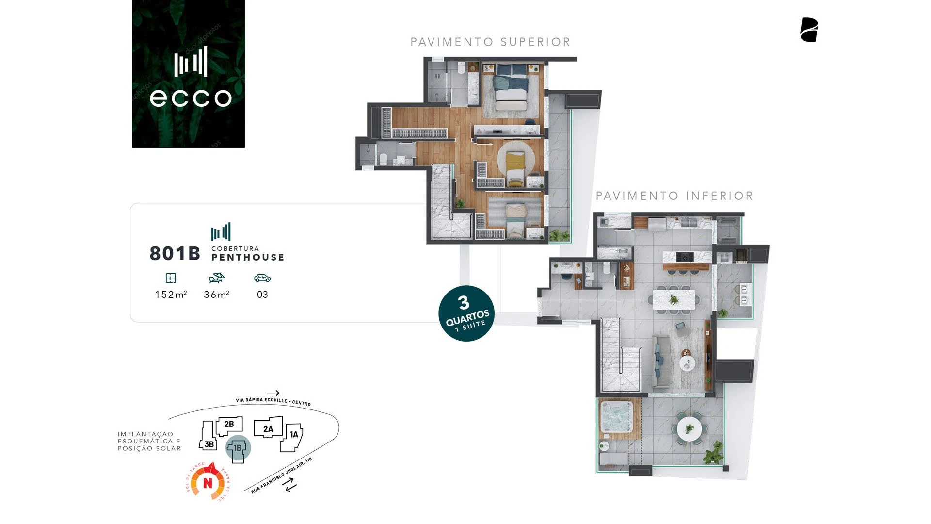 Planta do empreendimento
