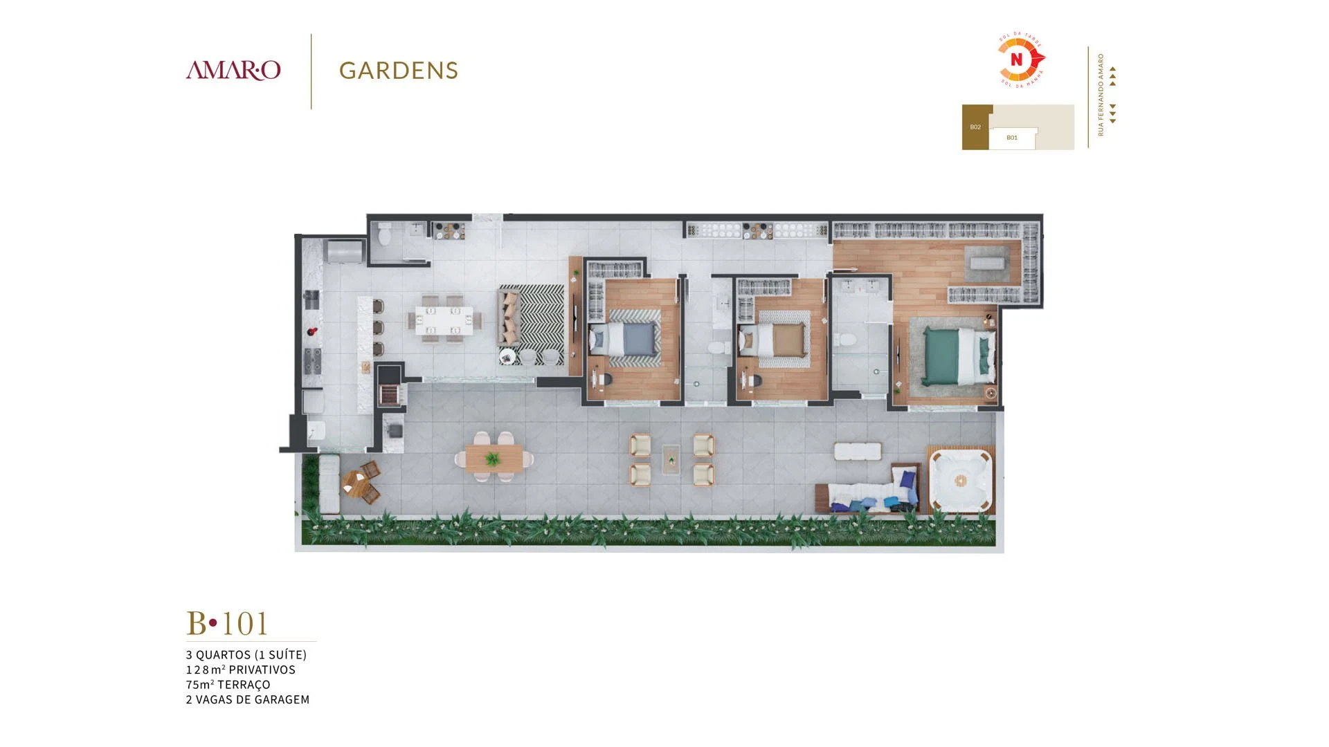 Planta do empreendimento