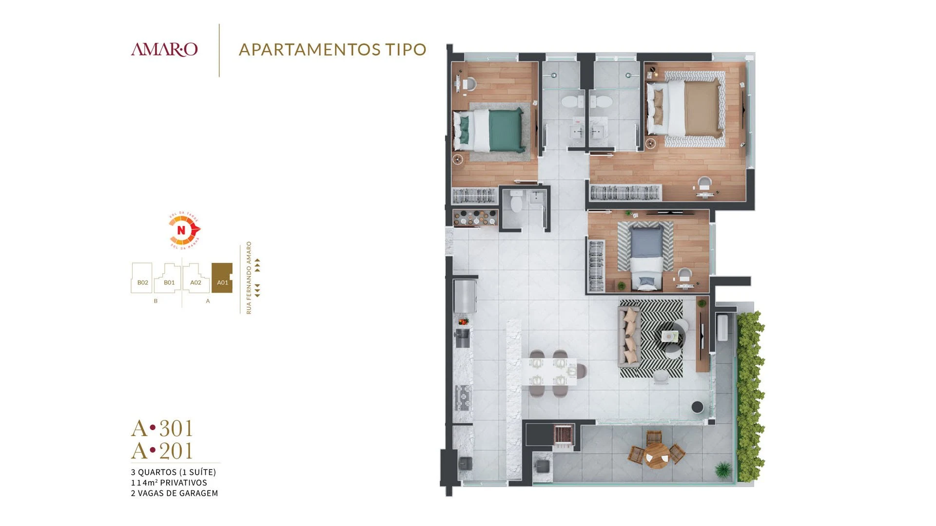 Planta do empreendimento