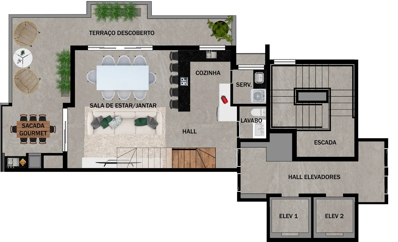 Planta do empreendimento