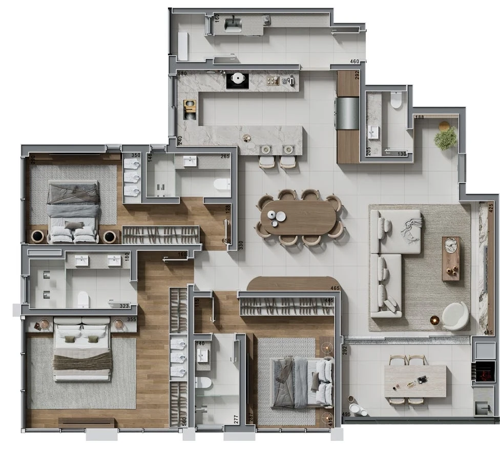 Planta do empreendimento