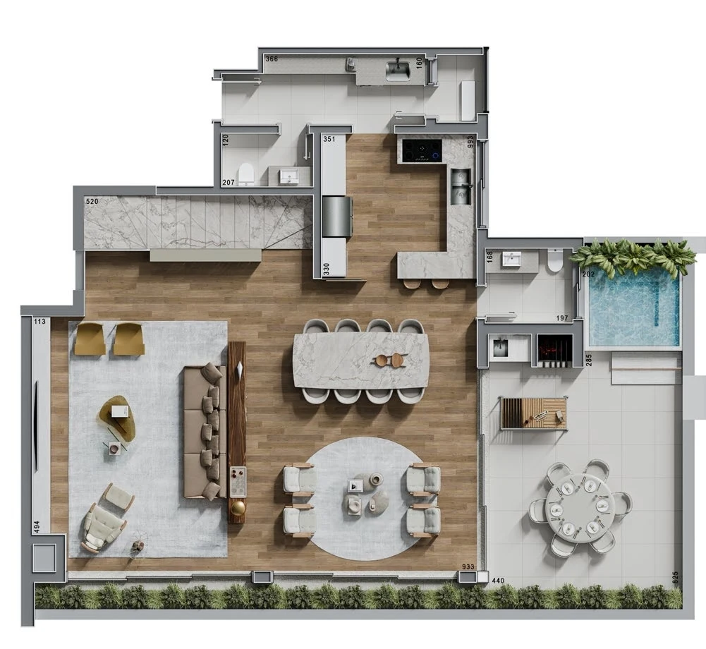 Planta do empreendimento