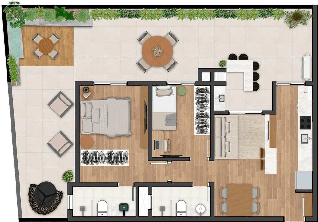 Planta do empreendimento