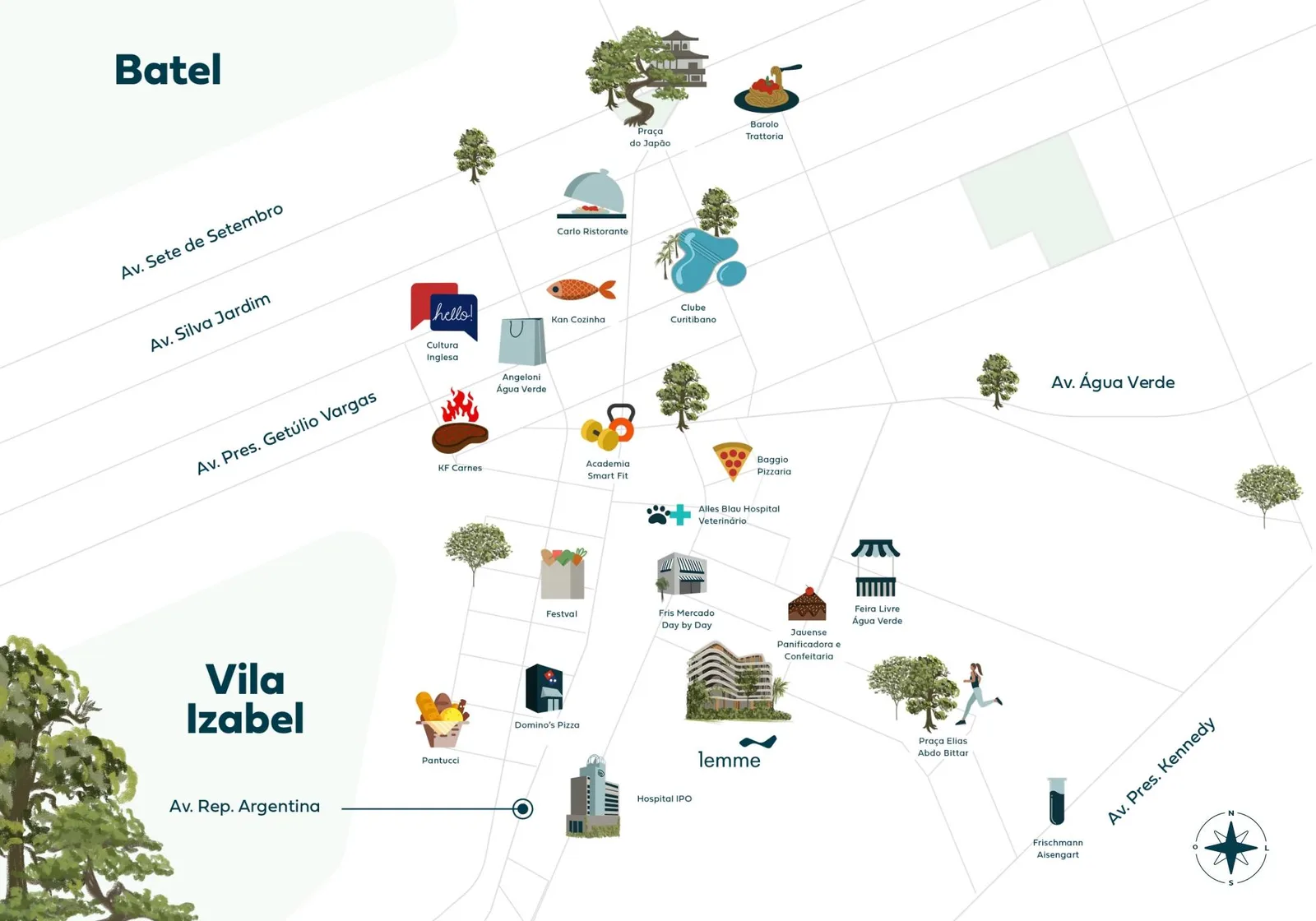Mapa de localização