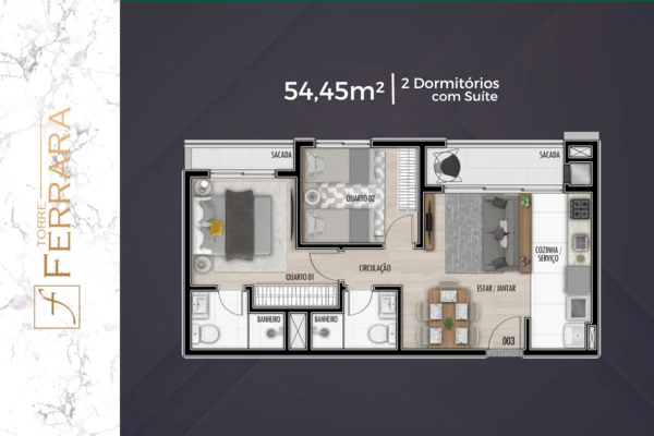 Planta do empreendimento