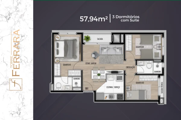 Planta do empreendimento