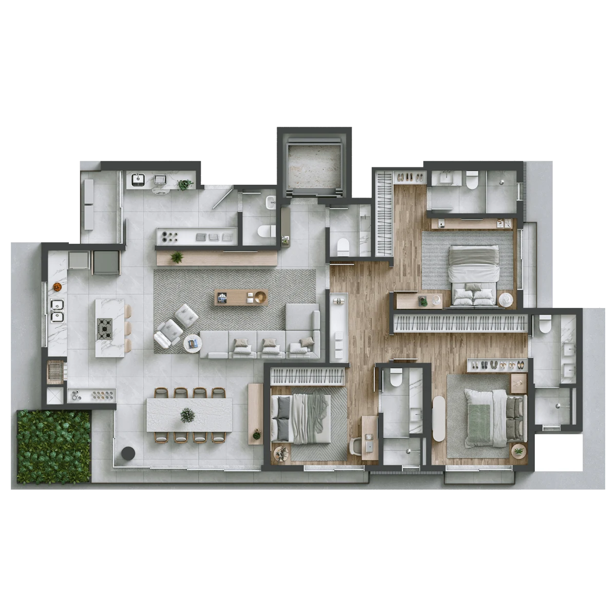Planta do empreendimento